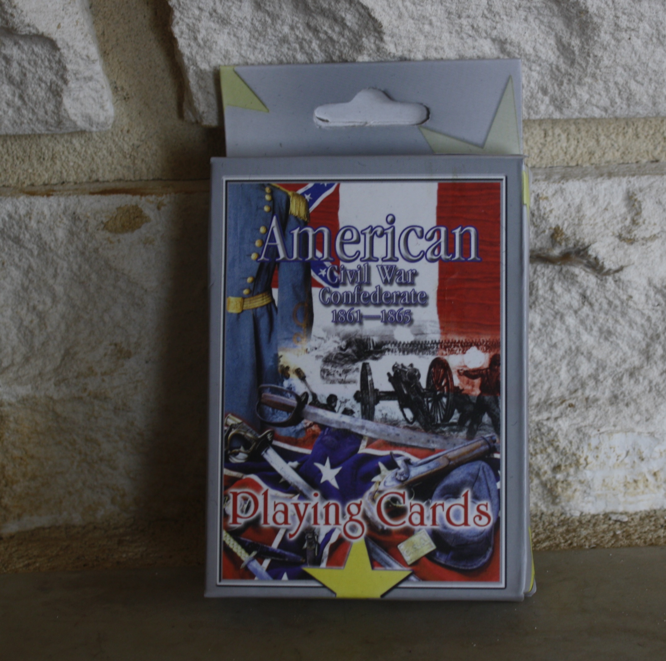 American Civil War Confederate Playing Cards