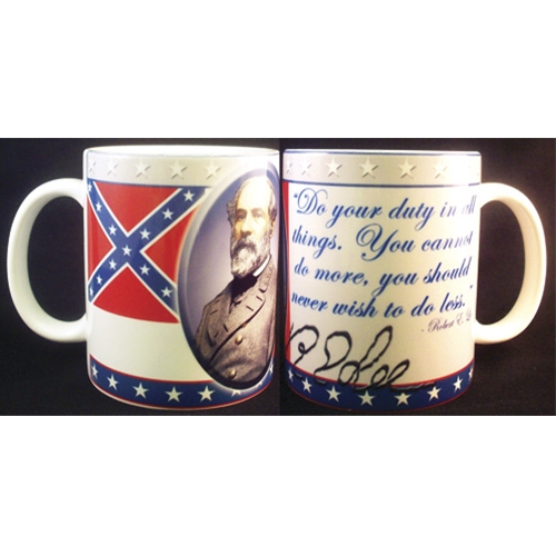 Coffee Mug, Robert E Lee - Click Image to Close