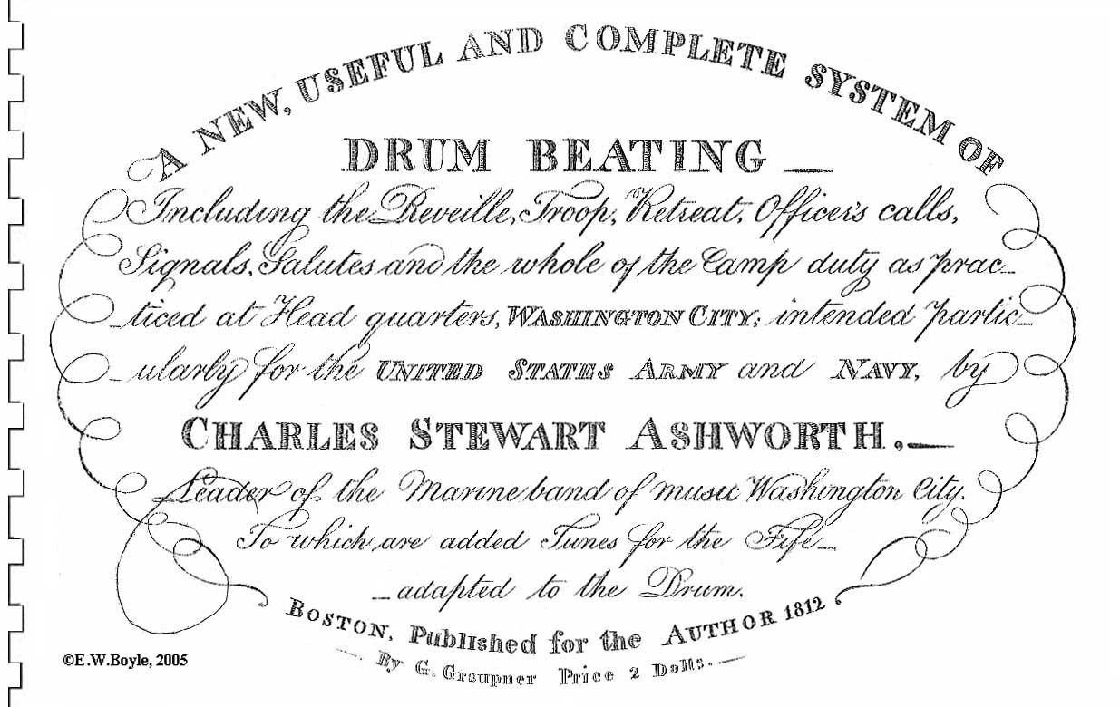 System of Drum Beating by Ashworth