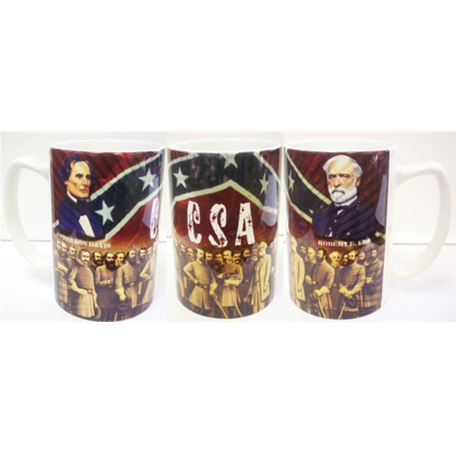 Coffee Mug, Lee and His Generals - Click Image to Close