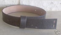 Boys Economy Leather Belt, Black, US Made