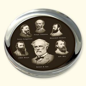 Confederate Generals Paperweight - Click Image to Close