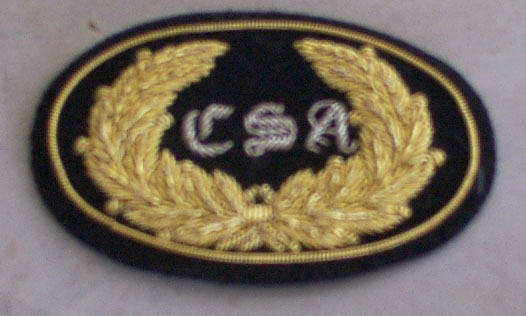 CSA Officer Hat Badge, Large