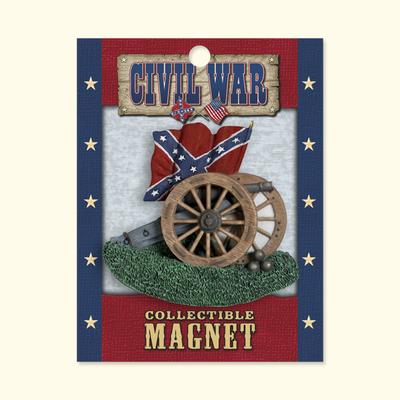 Confederate Cannon Magnet