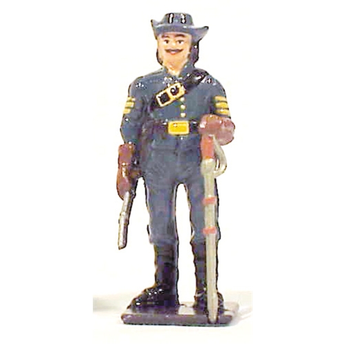 CS Cavalryman Metal Figurine