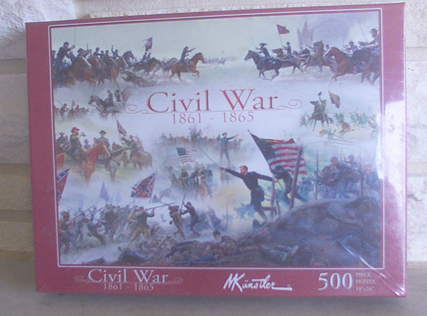 Civil War 1861/1865 Kunstler- 500 Pieces