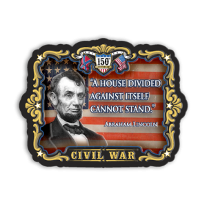 Lincoln Quote Magnet, 'A House Divided' - Click Image to Close