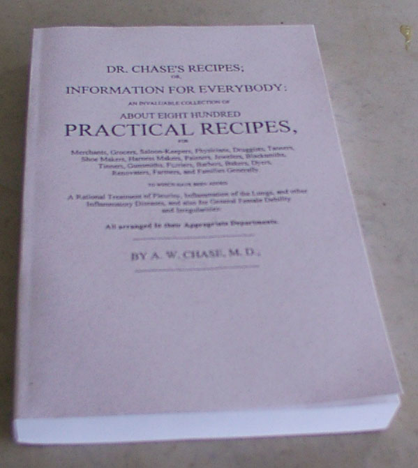 Dr Chase's Recipes Or Information For Everybody