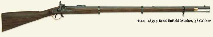 1861 Springfield Musket Replica Firearm - Click Image to Close