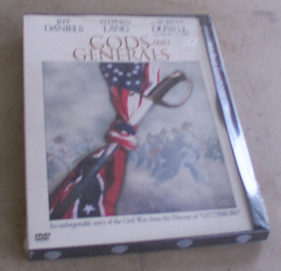 Gods And Generals, DVD