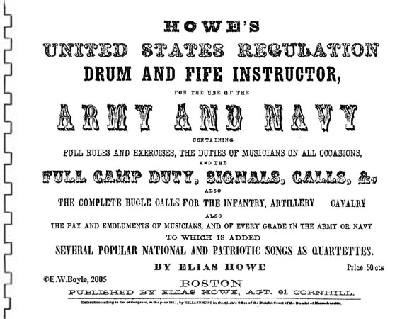 Drum and Fife Instructor by Howe