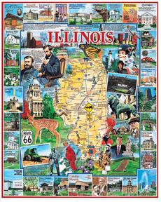 Historic Illinois- 1000 Pieces