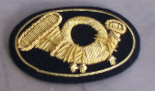 Infantry Officer Hat Badge, Large