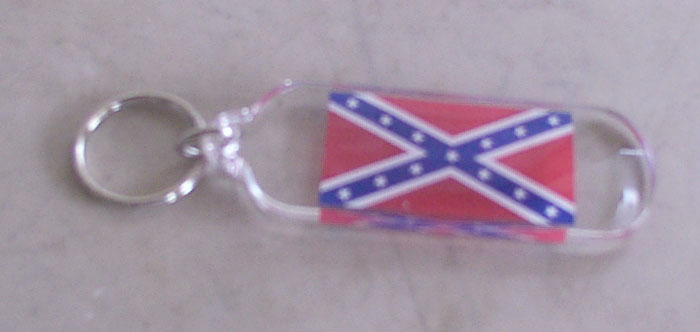Confederate Flag Key Chain