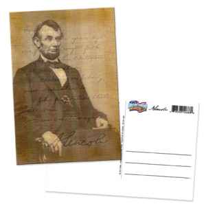 Lincoln Lenticular Postcard