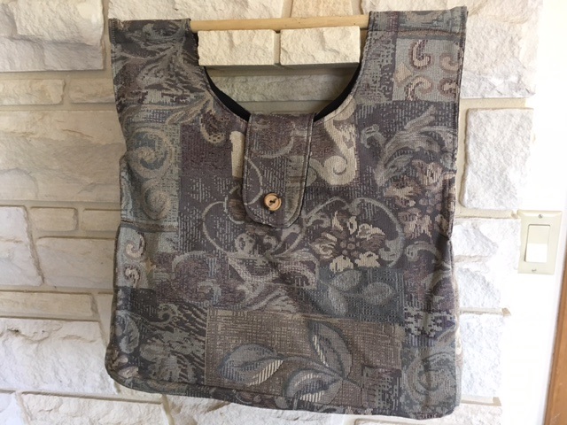 Carpet Bag, Medium Size, Floral