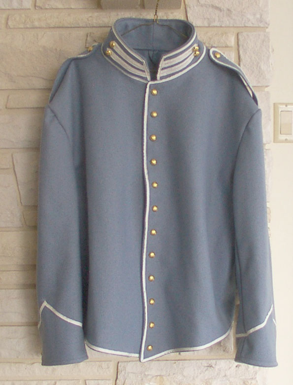 Mexican War Shell Jacket with White Trim
