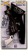 Toy Cavalry Pistol/Holster Set - Click Image to Close