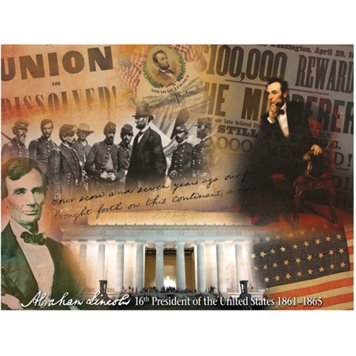Lincoln Collage Puzzle