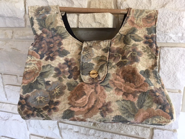 Carpet Bag, Small Size, Floral