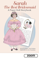 Sarah The Bridesmaid-Paper Doll Storybook