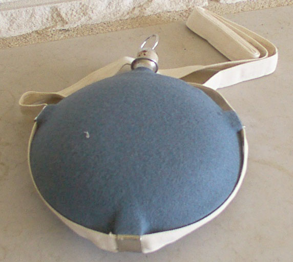 Sky Blue Canteen, Stainless Steel