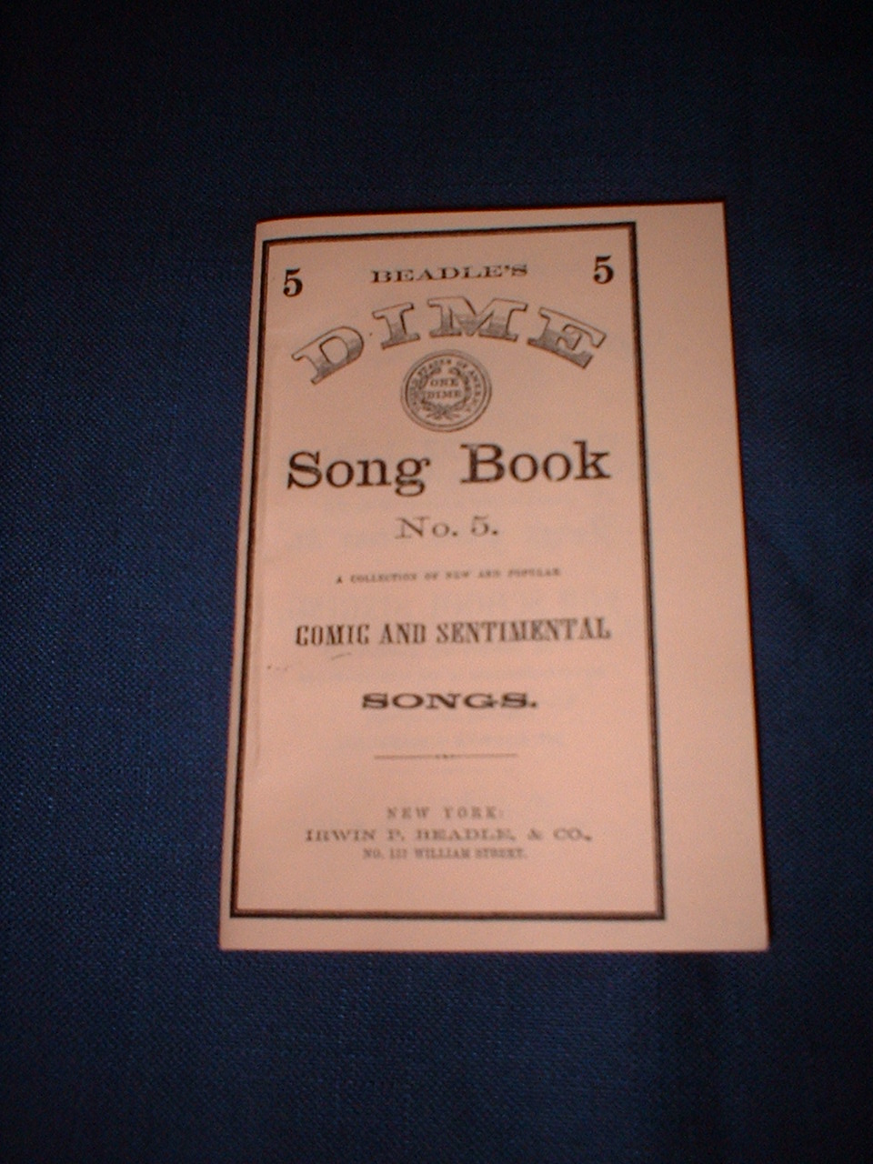 Beadles Dime Song Book #5