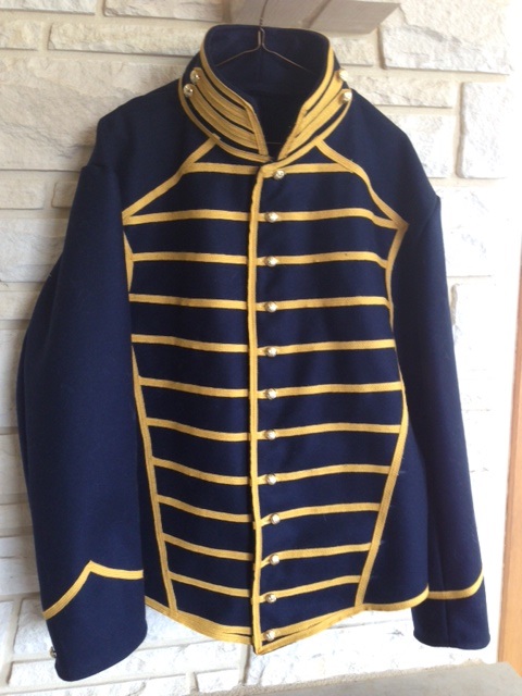 Cavalry Musicians Shell Jacket, Union - Click Image to Close