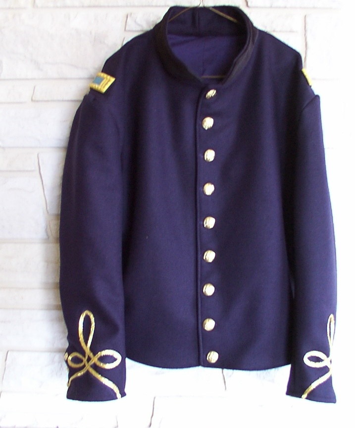 Jr Officer Captain Shell Jacket with Braid - Click Image to Close