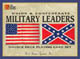 Union and Confederate Military Leaders Playing Cards