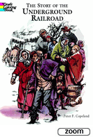 Story Of Underground Railroad-Coloring Book