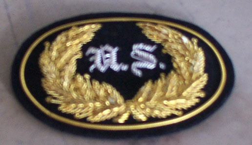 US Officer Hat Badge, Large