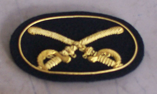 Cavalry Officer Hat Badge, Large