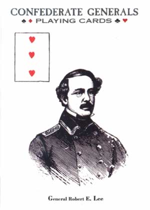 Confederate Generals Playing Cards