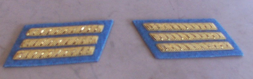 Captain Collar Tabs Infantry - Click Image to Close