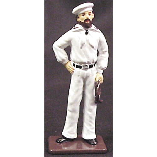Confederate Sailor Metal Figurine