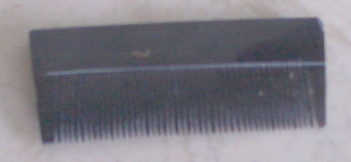 Horn Comb - Click Image to Close