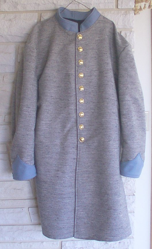 (image for) Jean Wool Frock Coat - Enlisted, Jr Officer, Sr Officer