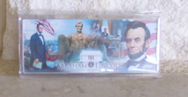President Lincoln, Kunstler Art Magnet - Click Image to Close