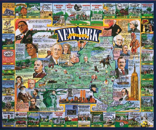 Historic New York - 1000 Pieces