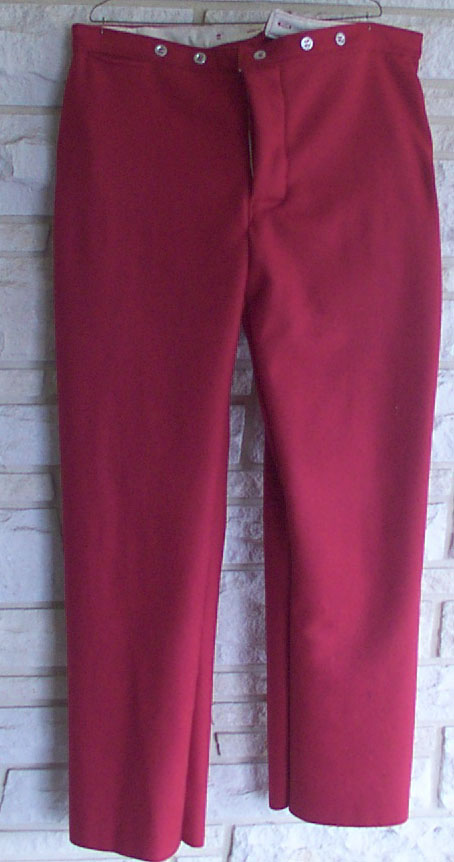 Pants - 14th Brooklyn, Red - Click Image to Close