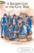 A Soldier's Life In The Civil War-Coloring Book - Click Image to Close